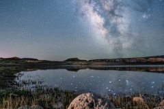 Milky Way over Wide Hollow Reservoir, Escalante Utah